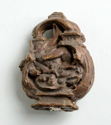Maquette for a Key Bow with a Cupid Whispering to a Seated Girl: Three Sketches for the Central Group