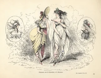 Merveilleuses in the French Revolutionary era