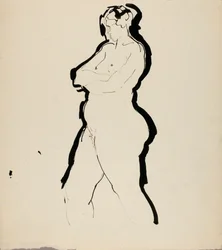 Standing Nude