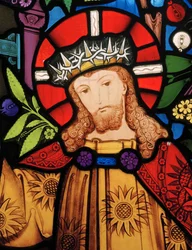 Christ (detail, Light of the World)