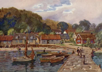 Arild, a Fishing Village near Molle