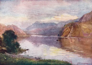 Lake District: Ennerdale Lake at Sunset