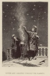 Vathek and Carathis consult the planets