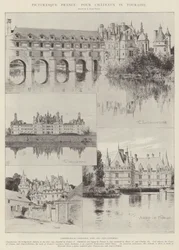 Picturesque France, Four Chateaux in Touraine