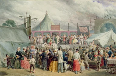A Visit to the Circus, c.1885