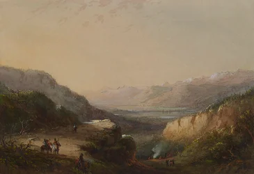 Distant View of Lake (Mountain of Winds)