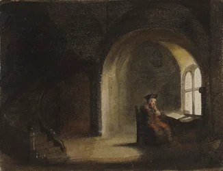 Man Seated by a Window