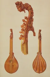Cittern made by Antonio Stradivarius, 1700, from 