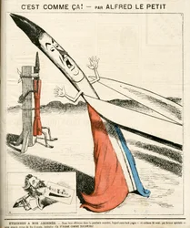 Cover of Le Grelot, number 142, Satirical in colors
