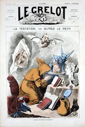 Cover of Le Grelot, No. 40, Satirical in Colors