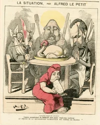Cover of Le Grelot, number 47, Satirical in Colors