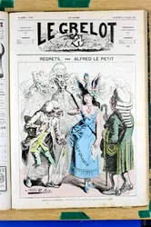 Cover of Le Grelot, number 67, Satirical in Colors
