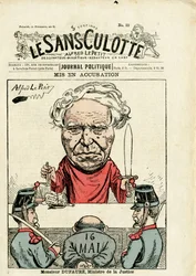 Cover of Le Sans-Panlotte, number 10, Satirical in Colors