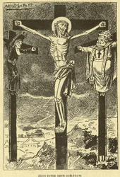 Illustration of Alfred Le Petit (1841-1909) in Gros-Jean and his cure