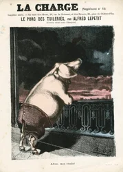 La Charge (1870), number 15, Satirical in Colors