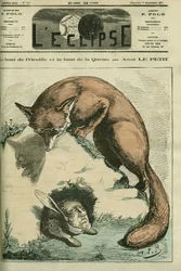 The tip of the ear and the tip of the tail, between Adolphe Thiers as the fox-Republic and Philippe d