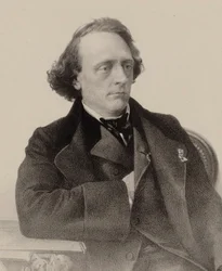 Portrait of the Pianist and Composer Henry Litolff