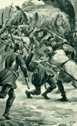 Linlithgow Castle captured from the English