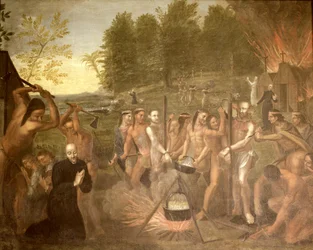 Martyrdom of Three Jesuit Priests, 1649