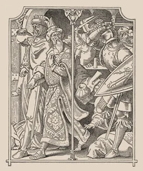 Die Nibelungen. Etzel and Kriemhild, 1840-1841