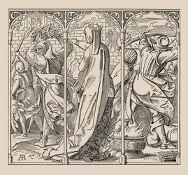 Die Nibelungen. How the Queen Gave Orders to Burn Down the Hall, 1840-1841