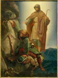 Guardian Angel Rescues Maximilian in the Martinswand