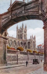 Bath Abbey, from South West