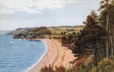Blackpool Sands, from W, S Devon