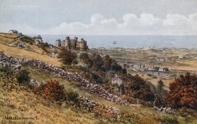 Harlech, from the E