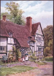 Havington, near Evesham, Worcester, from The Cottages and the Village Life of Rural England