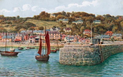 Lyme Regis, from the Cobb