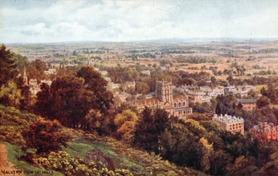 Malvern, from the Hills