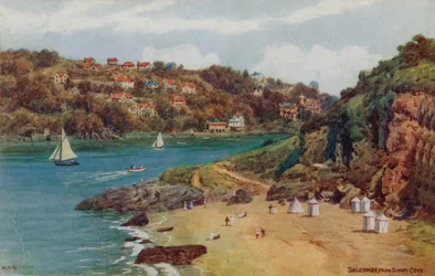 Salcombe, From Sunny Cove