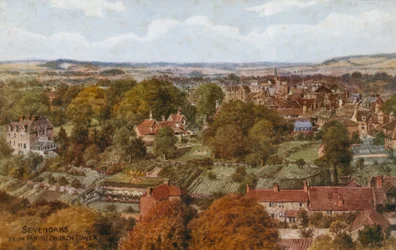 Sevenoaks from Parish Church Tower