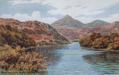 Snowdon, from Afon Claslyn