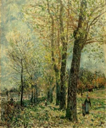 A. Sisley, Landscape in the Vicinity of Moret