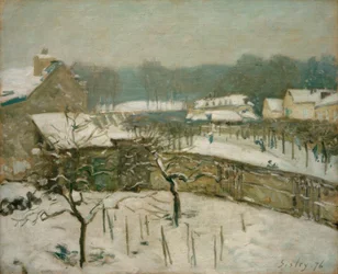 Louveciennes in the Snow (Snow Mood in Marly)