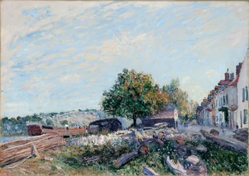 Saint-Mammès. Morning