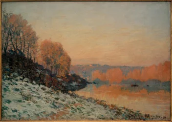 Snow in Port-Marly, White Frost