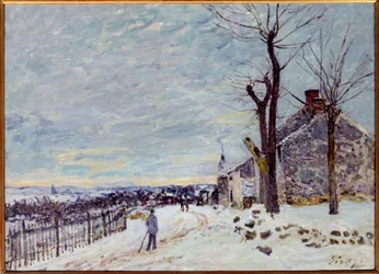 Snow Weather in Veneux-Nadon