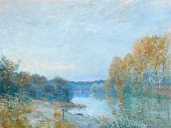 Autumn Evening on the River