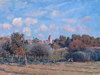 The Bell Tower at Noisy-le-Roi, Autumn