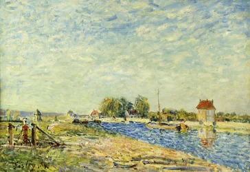 The Canal at Loing, 1884