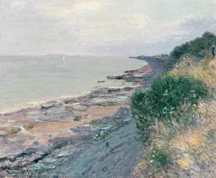 The Cliff at Penarth, Evening, Low Tide