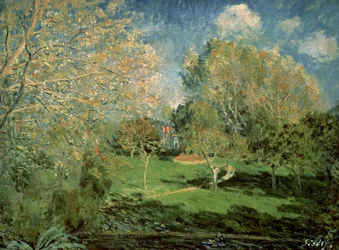 The Garden of Hoschede Family, 1881