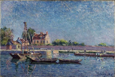 The Lock of Saint-Mammès