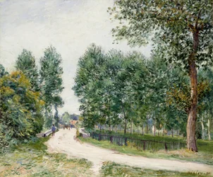 The Saint-Mammes Path, Morning