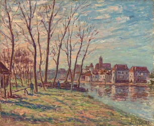View of Moret