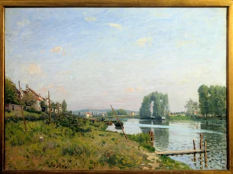 View of the island Saint Denis