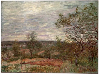 Windy Day at Veneux, 1882